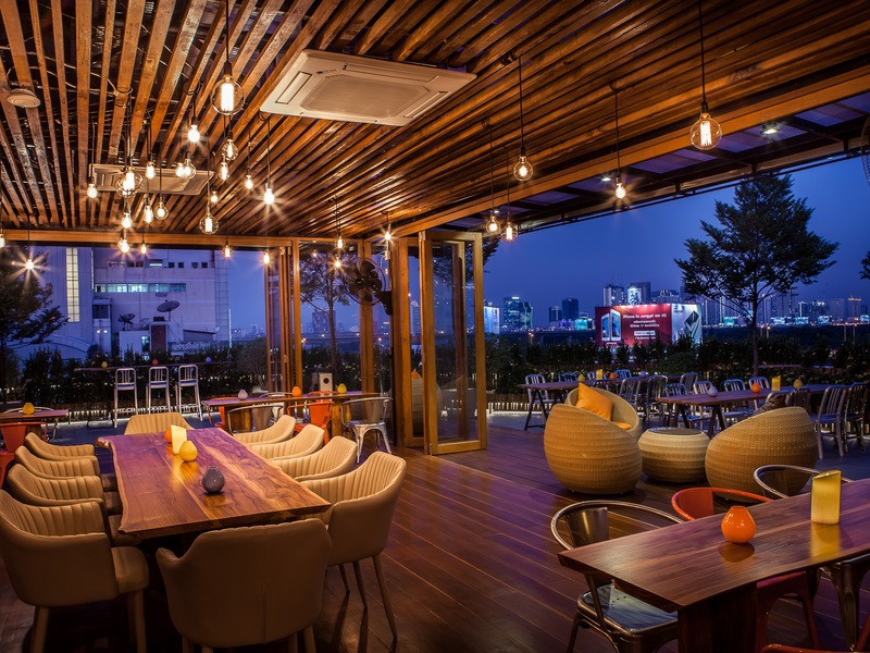 Rooftop Dining with Views